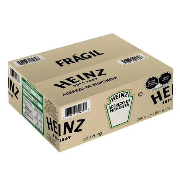 Aderezo Mayonesa Heinz 500/8gr