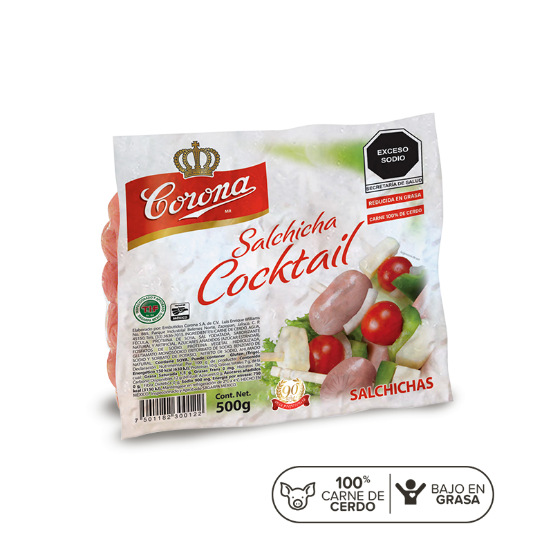 Salchichas Cocktail Corona 500grs.