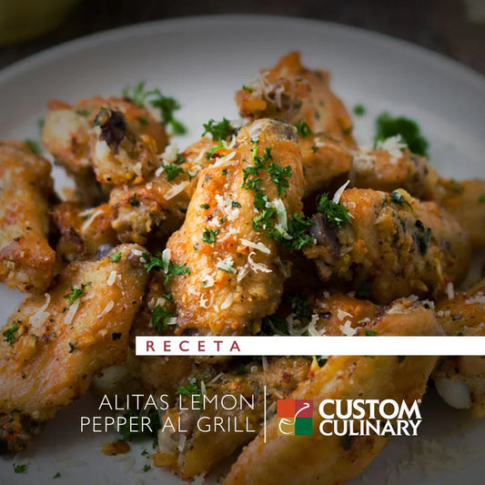ALITAS LEMON PEPPER AL GRILL