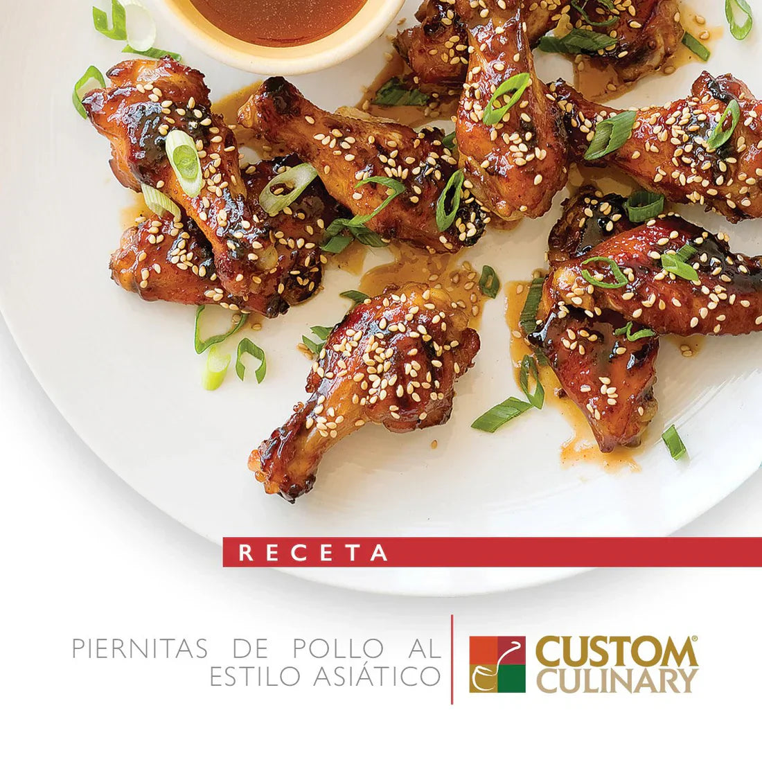 PIERNITAS DE POLLO AL ESTILO ASIÁTICO