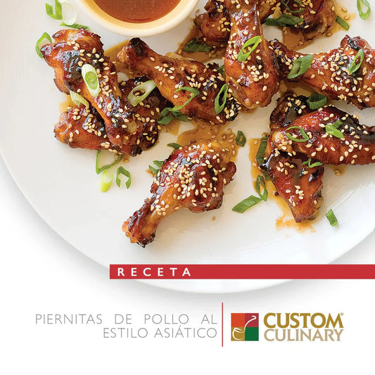 PIERNITAS DE POLLO AL ESTILO ASIÁTICO