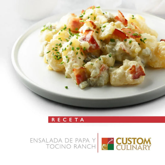 ENSALADA DE PAPA Y TOCINO RANCH