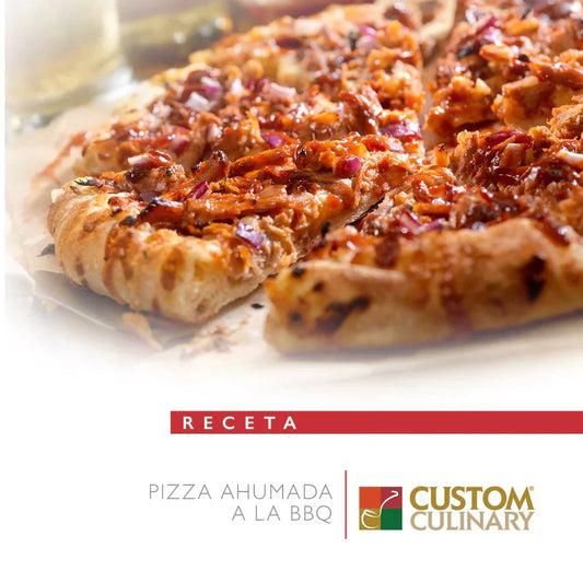 RECETA DE PIZZA AHUMADA A LA BBQ