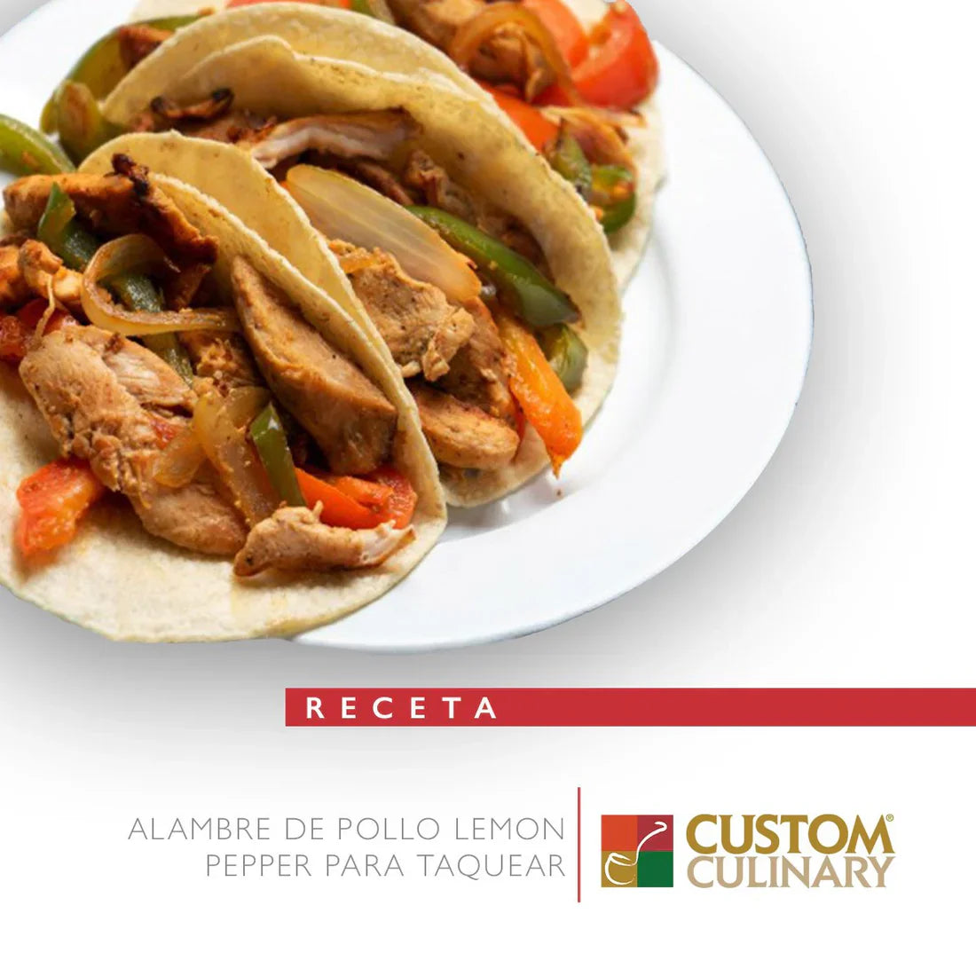ALAMBRE DE POLLO DE LEMON PEPPER PARA TAQUEAR