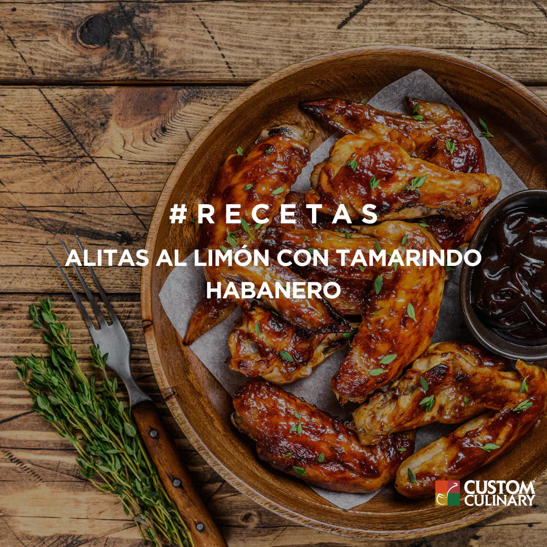 ALITAS AL LIMÓN CON TAMARINDO HABANERO