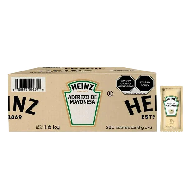 Aderezo Mayonesa Heinz 500/8gr