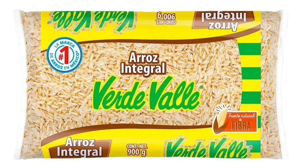 Arroz Integral Verde Valle 20/900 gr