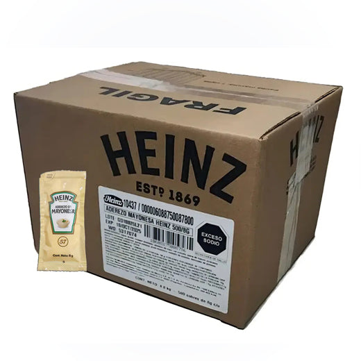 Aderezo Mayonesa Heinz 1/500/8 gr