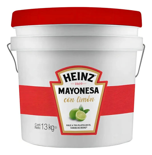 Mayonesa Limón Heinz Cubeta 13 kg