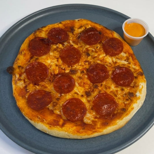 Pizzas prehorneadas 28cm diametro.