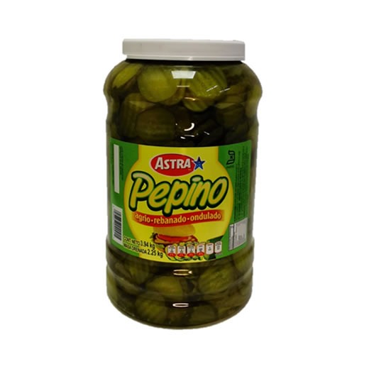Pepinillo Rebanado Astra 3.94 kg