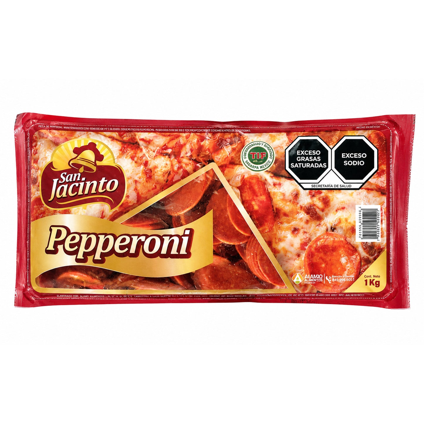 SAN JACINTO PEPPERONI PAQ. 1 KG