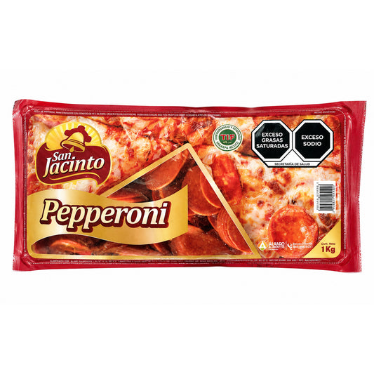 SAN JACINTO PEPPERONI PAQ. 1 KG
