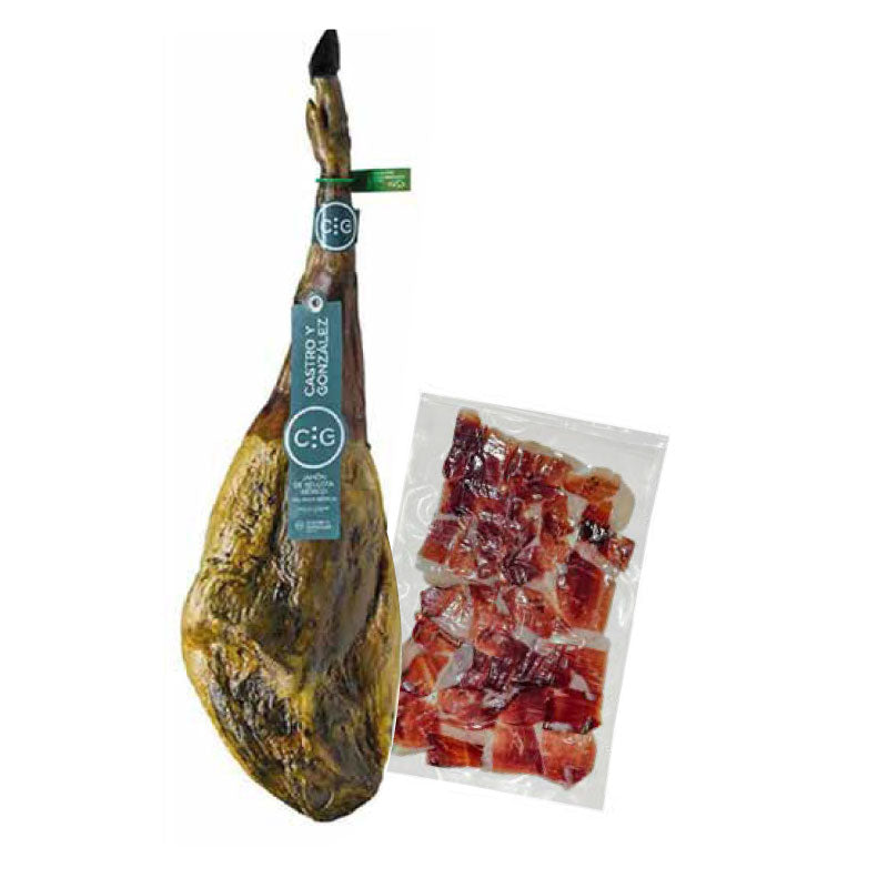 Paquete Jamón Ibérico De Cebo De Campo 100%  36 Meses De Curación