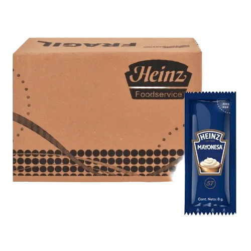 Mayonesa Heinz 500 Sobres de 8g