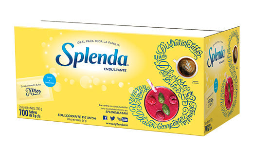 Azúcar Splenda Sustituto 1/700 Sobres /1 gr